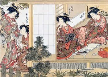 Japanse Vrouwen Lezen en Schrijven